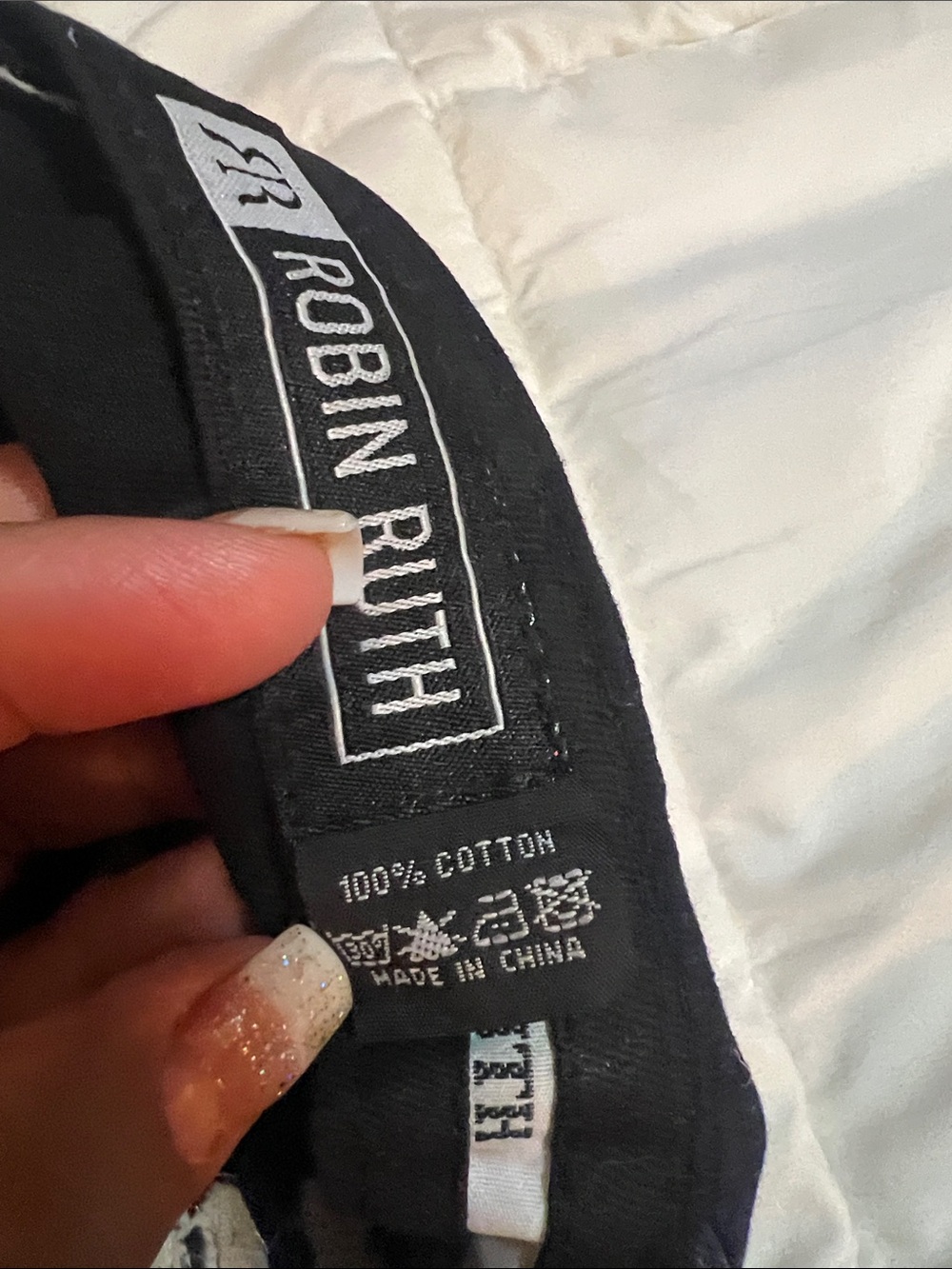 Robin Ruth Colorado Cap with Distressed Embroidered Lettering - Picture 5 of 9